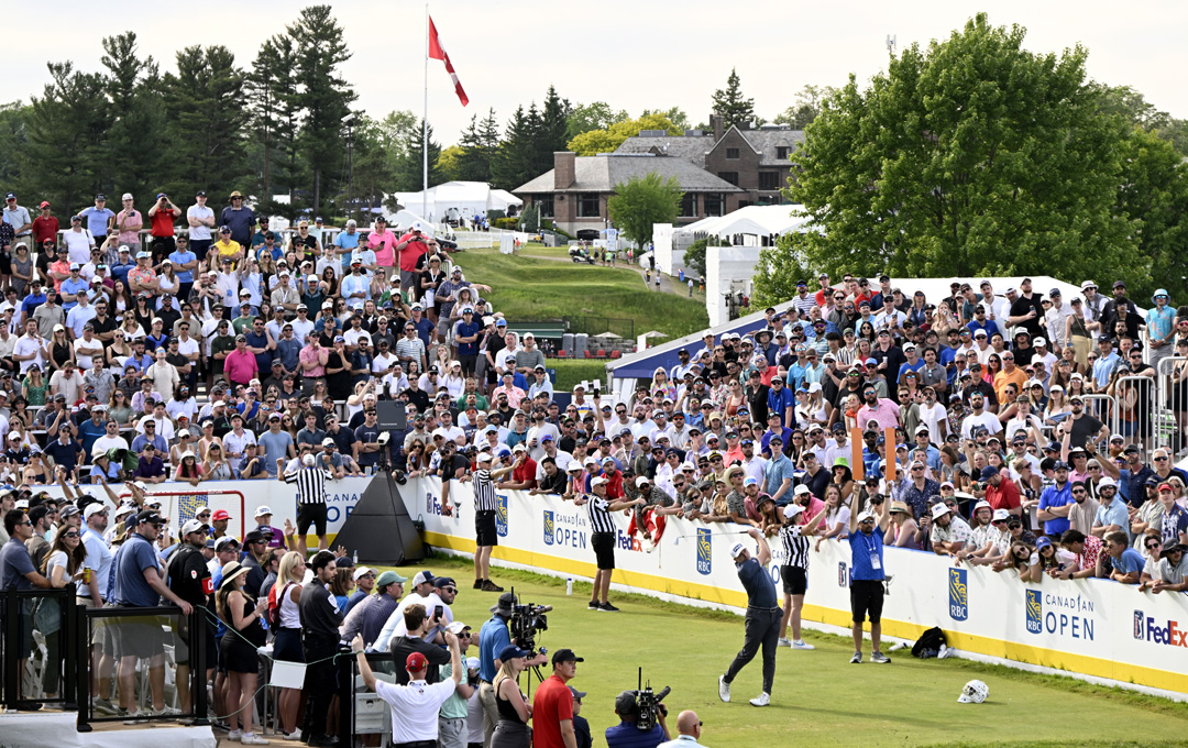 O Canada we stand on the tee for thee!